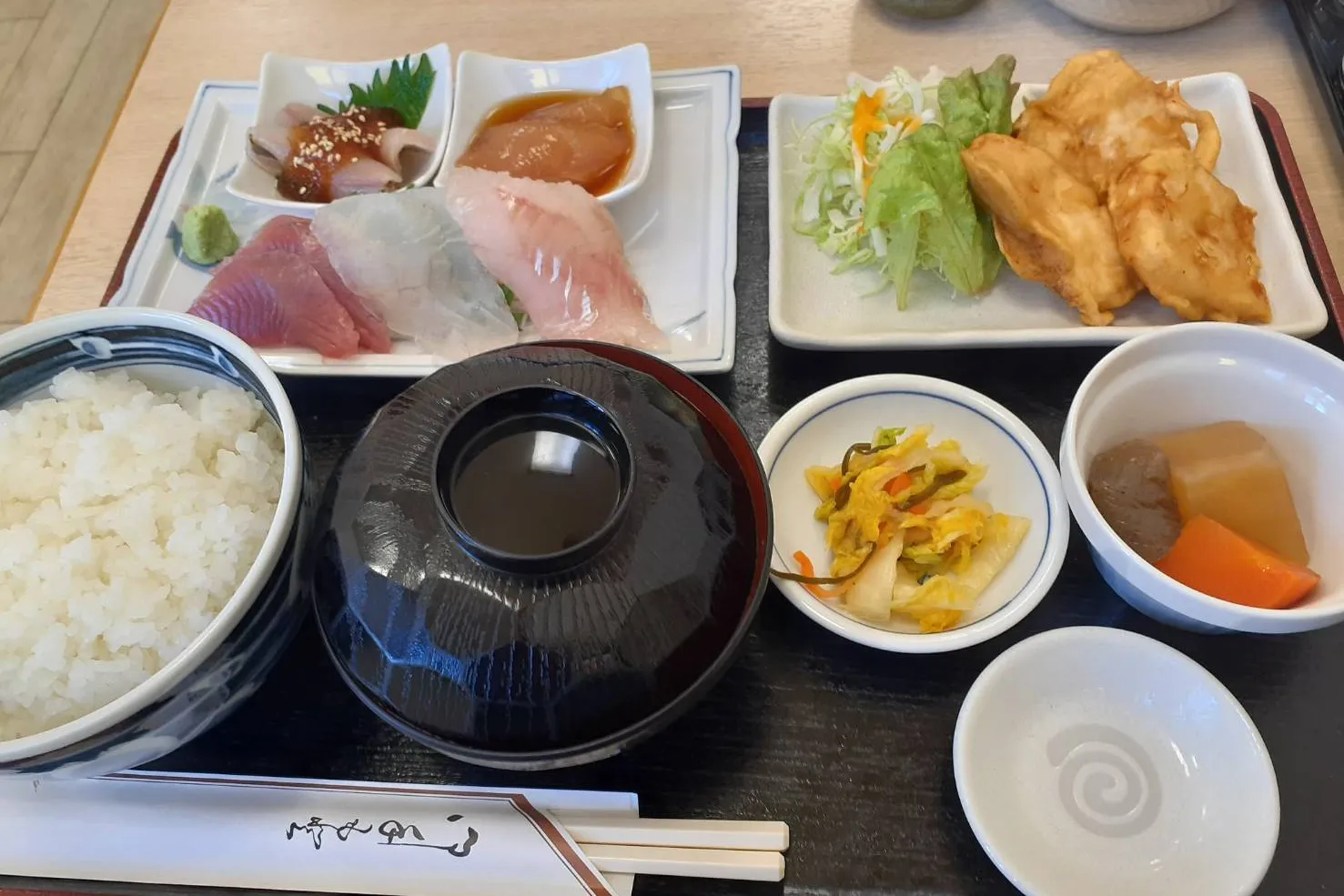 千葉は銚子港目の前の食堂